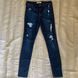 distressed hollister jeans